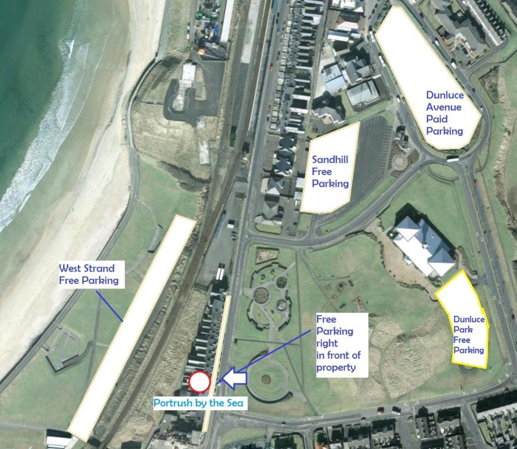 Appartamento 6 Dunluce Park - Portrush By The Sea Esterno foto
